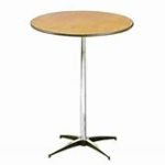 30 inch cocktail table - party rental - event rental